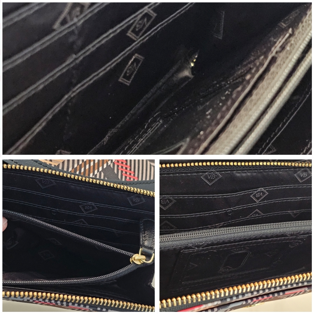 Vera Bradley Striped Crossbody Bag, GUC, Small - Picture 7 of 10